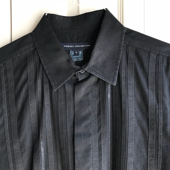 French Connection Button Down Long Sleeve Shirt - Picture 2 of 3